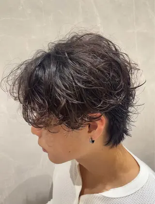 ミディアム 【名古屋/髪質改善/ 縮毛矯正】城内トモヤのヘアスタイル
