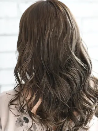 セミロング カラー welring hair salonのヘアスタイル