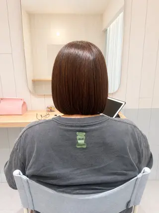 ミディアム ショート✂︎ボブ/ /小駒杏花のヘアスタイル