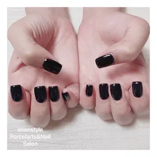 ミディアム ネイル 🐾enen style 🐾のネイルデザイン