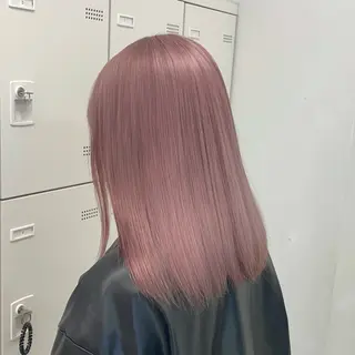 ロング カラー ヘアアレンジ ウルフカット×ハイ トーン職人🤍ゆうひのヘアスタイル