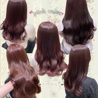 ロング カラー 菅村 緋莉🎀ガーリーヘアのヘアスタイル