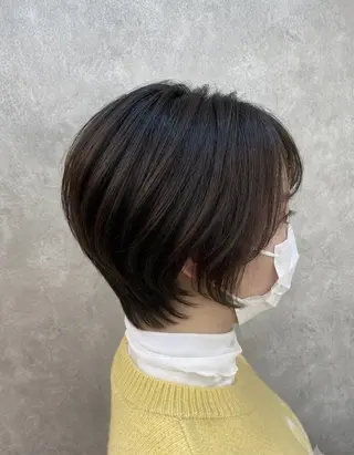 ショート カラー 【enil代表】 杉林和哉のヘアスタイル