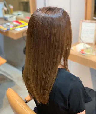 セミロング 🦋韓国系指名No1 店長/圓山 祐也🦋のヘアスタイル