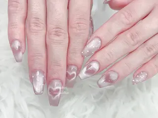 ネイル MoMoA Nail ネイル長さ出し専門店のネイルデザイン