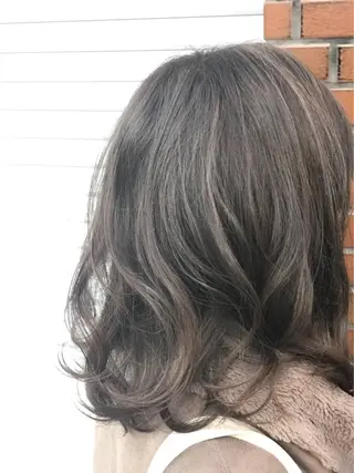 ミディアム カラー 富田 俊介 KLATZ&POULのヘアスタイル