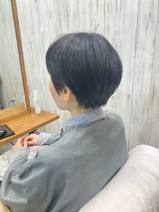 ショート 暖色カラー💞 菊地しおんのヘアスタイル