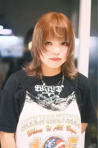 ショート カラー ヘアアレンジ 個性爆弾💣 ダブルカラー/ゆかのヘアスタイル
