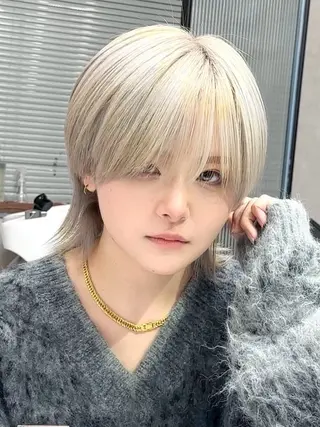 ショート カラー メンズ メンズ垢抜けカラー /YUTAのヘアスタイル