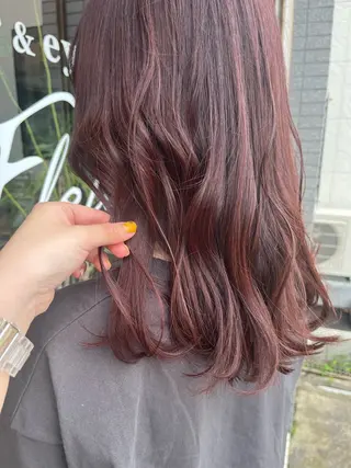 セミロング 立野 希沙のヘアスタイル