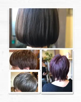 ショート カラー 田井中 雅和のヘアスタイル