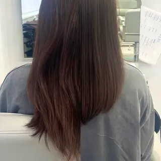 ロング 無料カットモデル ユナのヘアスタイル