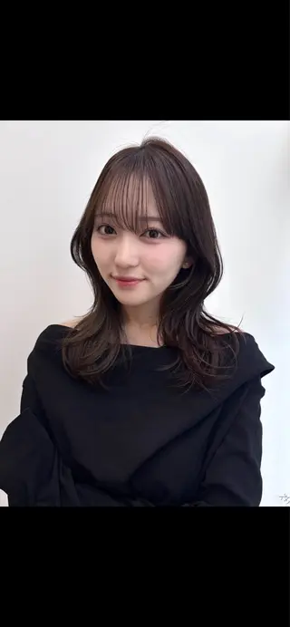 セミロング ✨透明感カラー/ KOUKI✨のヘアスタイル
