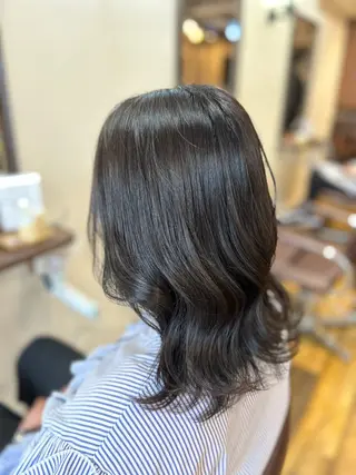 セミロング カラー あっすー🐥 Canon artのヘアスタイル