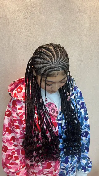 ロング ヘアアレンジ 水野 明羽のヘアスタイル