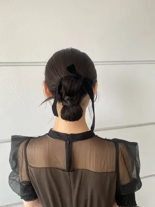 ロング ヘアアレンジ 髪質改善特化🥣🫧 天神美容室のヘアスタイル