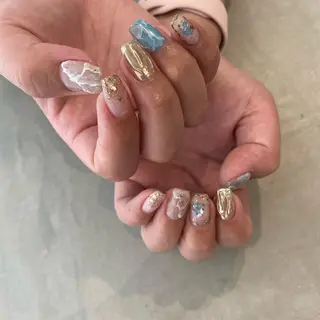 ネイル 鎌田 玲奈のネイルデザイン