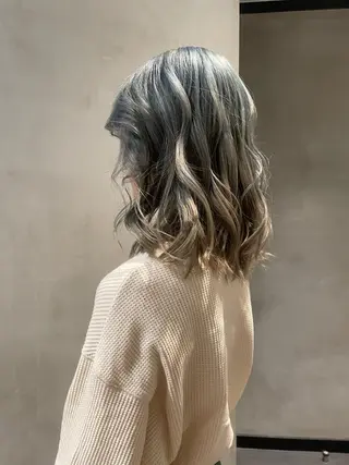 ミディアム 🎀海外ヘア/表参道 Satone🎀のヘアスタイル