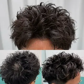 ショート 千葉弘平 🔥波巻き特化🔥のヘアスタイル