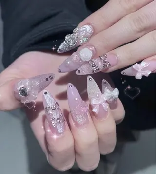 ネイル Sora  Nail 長さ出し専門店のネイルデザイン
