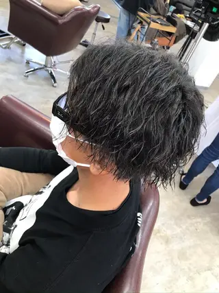 パーマ メンズ (産休中)磯野 風香 ReCharme新保のヘアスタイル
