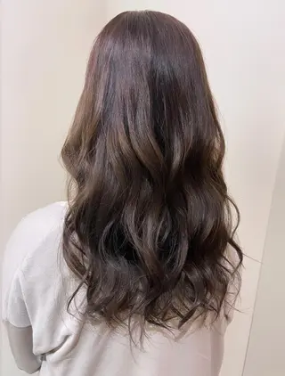 セミロング カラー 札幌ブリーチカラー/ ダブルカラー/ドイのヘアスタイル