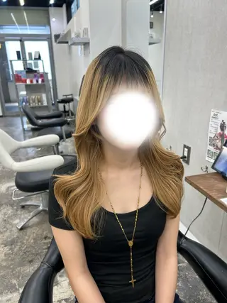 ロング カット¥1100 ✂️MIUのヘアスタイル