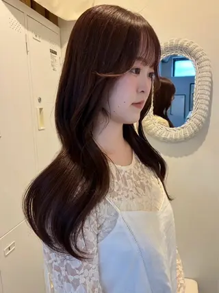 ロング naco透明感カラー レイヤーカット🩰のヘアスタイル
