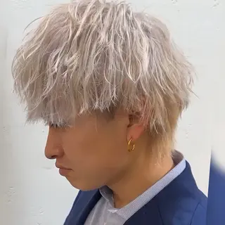 ミディアム カラー メンズ 池袋／メンズ特化✂️ 和野瑛怜菜のヘアスタイル