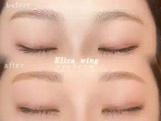アイブロウ Elira wingのマツエク・マツパデザイン