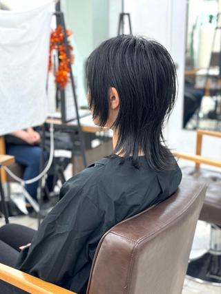 ミディアム 💜レディース特化 今井彩楓💜のヘアスタイル