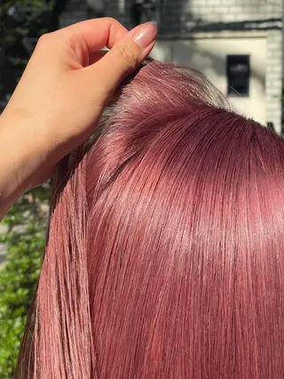 ロング 。 。のヘアスタイル