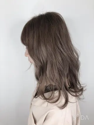ロング Rubik難波樽本 譲二のヘアスタイル