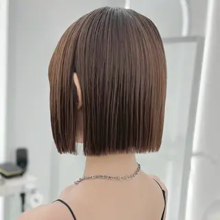ショート ⚪️ボブ×ハイ トーンCOA佐藤壮真のヘアスタイル