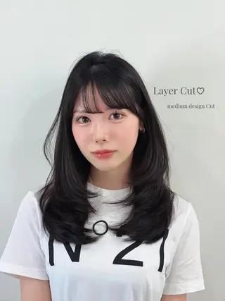 セミロング Core　山下 このはのヘアスタイル