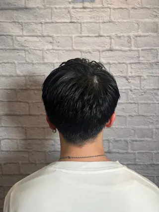ミディアム 無料メンズカット❗️ 佐藤光のヘアスタイル