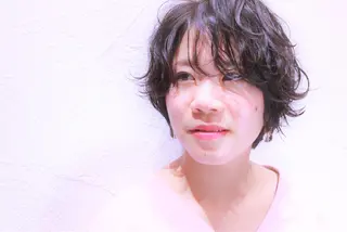 ショート 所渉/韓国レイヤー /ウルフカットのヘアスタイル