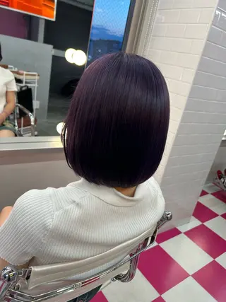ショート カラー ELU.☁️ ARIのヘアスタイル