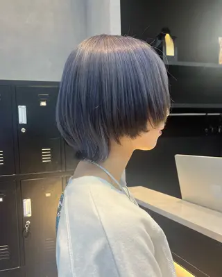 ショート カラー 🎀♥️推しカラー tomoka💜🍭のヘアスタイル