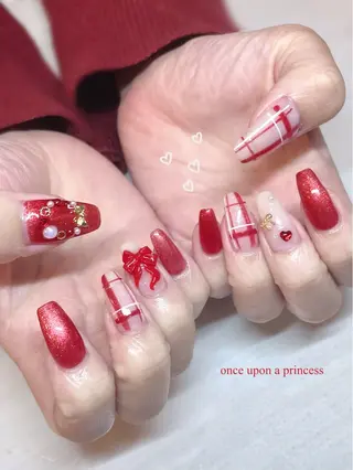 ネイル Once upon a princessのネイルデザイン