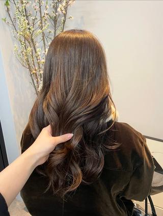ロング カラー RIKO / ICI 伏見/透明感カラー/のヘアスタイル