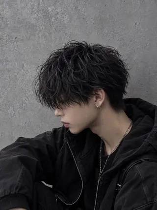 パーマ メンズ 🐺メンズカラー 特化/湘海🐺のヘアスタイル