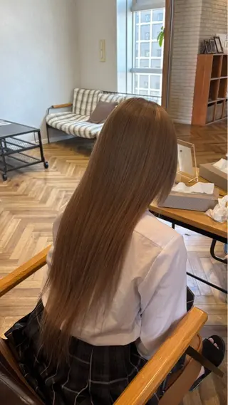 ロング sena エクステのヘアスタイル