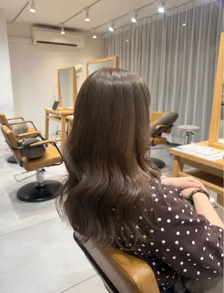 セミロング fumika ☪︎⋆のヘアスタイル