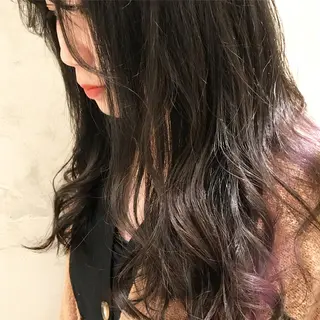 ロング 斉藤大河 カラー/縮毛矯正のヘアスタイル