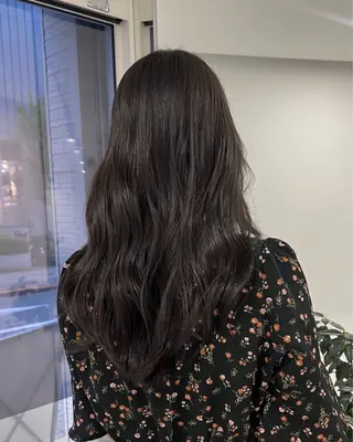 セミロング カラー 🖤:抜け感×大人 スタイル/Aoiのヘアスタイル