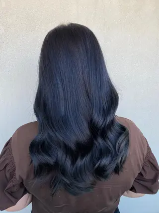 ロング PINQ ピンクのヘアスタイル