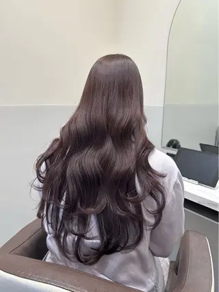 ロング カラー 矢野 晃平のヘアスタイル
