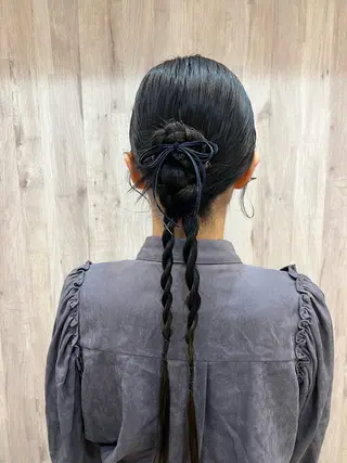 ヘアアレンジ ヘアメイクネイリスト hidemi中目黒のヘアスタイル