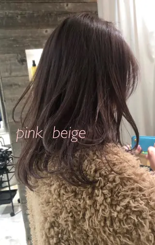カラー 透明感カラー✂︎ /縮毛矯正/YUKAのヘアスタイル